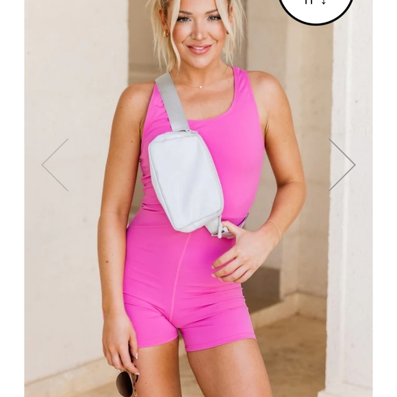 Pink Lily She’s A Go Getter Active Onsie - Picture 3 of 3